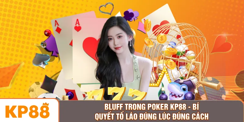 Bluff Trong Poker KP88 - Bí Quyết Tố Láo Đúng Lúc Đúng Cách