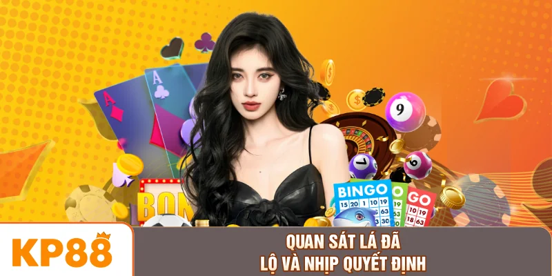 Quan sát lá đã lộ và nhịp quyết định